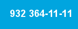 932 364-11-11 932 364-11-11